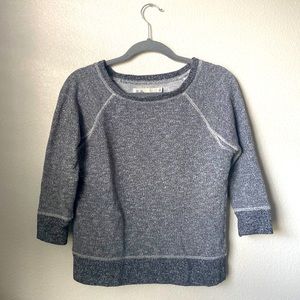 Madewell Hi-Line Gray Sweatshirt